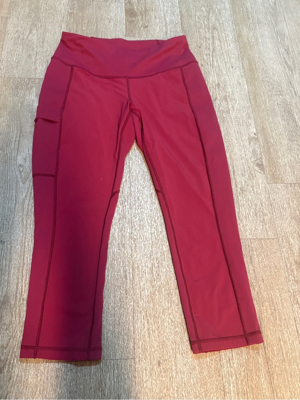 KUHL BURGUNDY WOMENS LEGGINGS SIZE S